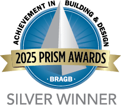 Prism Silver Award for landscape design in Massachusetts