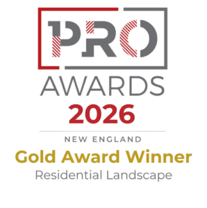 Pro Award Logo. Lynch Landscape was the Gold Award Winner for residential landscaping.